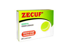 Zecuf Herbal Lozenges, 24 Lozenges