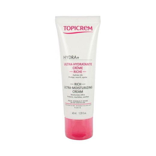 Topicrem Hydra+ Rich Moist Radiance Cream, 40ml