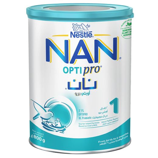 Nestle NAN Optipro 1 Infant Formula Milk 0-6 Months, 800g