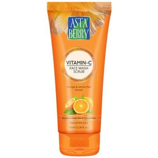 Astaberry Orange Face Wash Scrub, 100ml