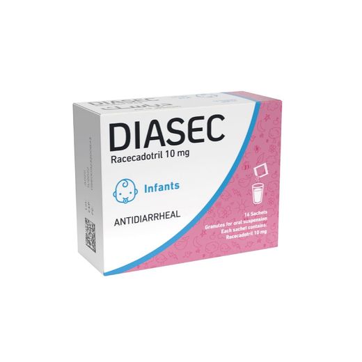 Diasec 10mg Infant Sachets, 16 Pieces