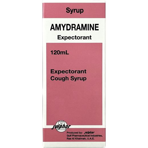 Amydramine Expectorant Cough Syrup, 120ml