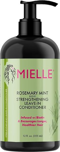 Mielle Rosemary Mint Strengthening Leave-In Conditioner, 355ml