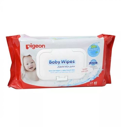 Pigeon Baby Wipes, 82 Pieces