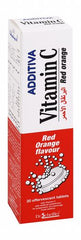 Additiva Vitamin C 1000 Mg Red Orange Effervescent Tablets 20 Pieces