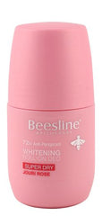 Beesline Super Dry Jouri Rose Whitening Deodorant Roll-On, 50ml