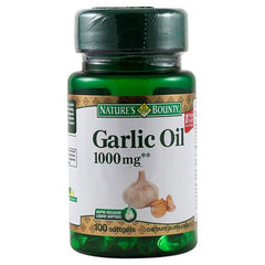 Nature's Bounty Garlic Oil 1000 Mg Softgels 100 Pieces