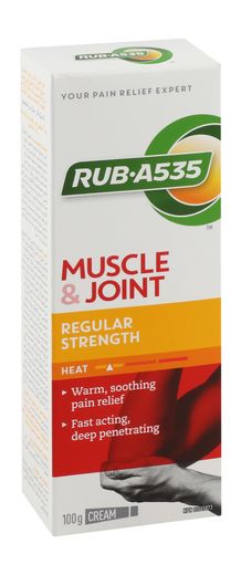 Rub A535 Muscle & Joint Regular Strength 100 g Cream