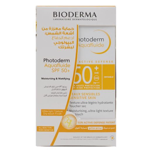 Bioderma Photoderm Max Aquafluide SPF 50+, 2x40ml