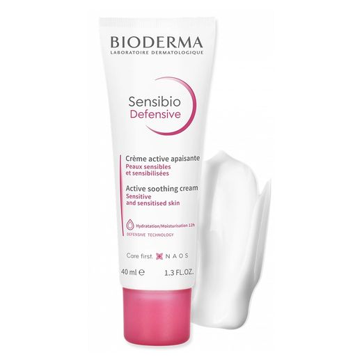 Bioderma Sensibio Defensive Peaux Sensibles Et Sensibilisees Active Soothing Cream, 40ml