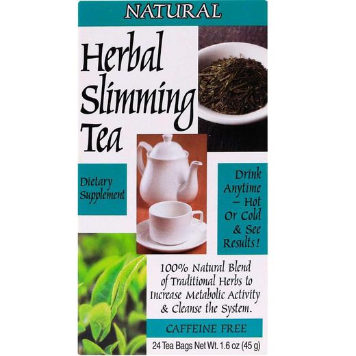 21St Century Herbal Slimming Tea All Natural Tea Bags 24 Pieces