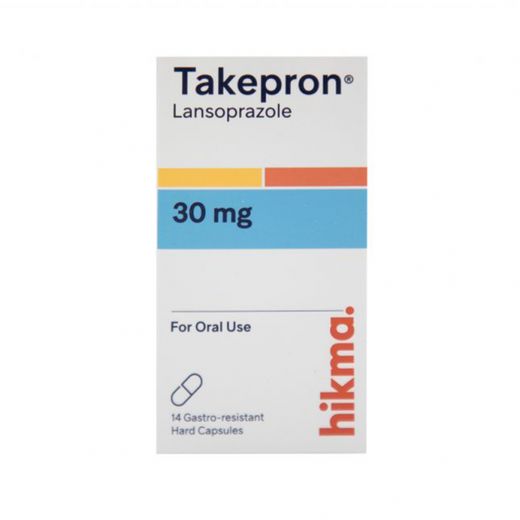 Takepron 30mg Tablets, 14 Tablets