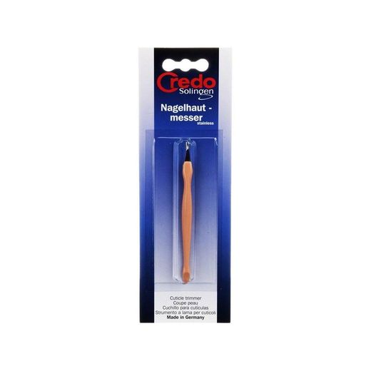 Credo Apricot Blister Stainless Steel Cuticle Trimmer, 1 Piece