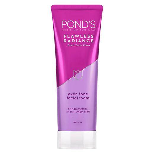 Pond's Flawless Radiance Even Tone Facial Foam, with Niacinamide and Vitamin E, 100g