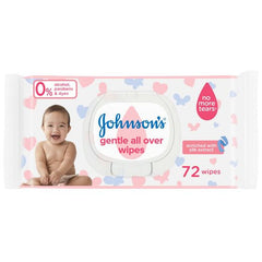 Johnson's Baby Gentle Wipes 72 Pcs