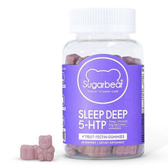 Sugarbear Sleep Deep 5-HTP Vitamins Gummies, 60 Gummies