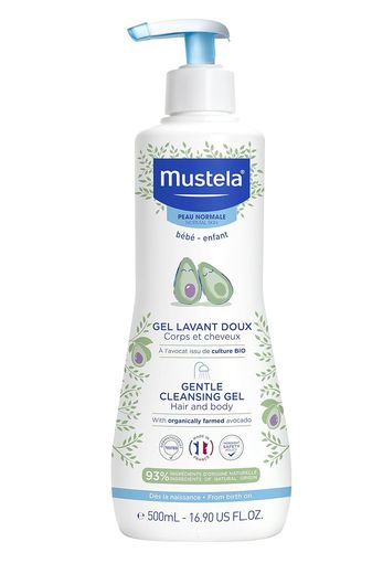 Mustela Gentle Dermocleansing Gel, 500ml