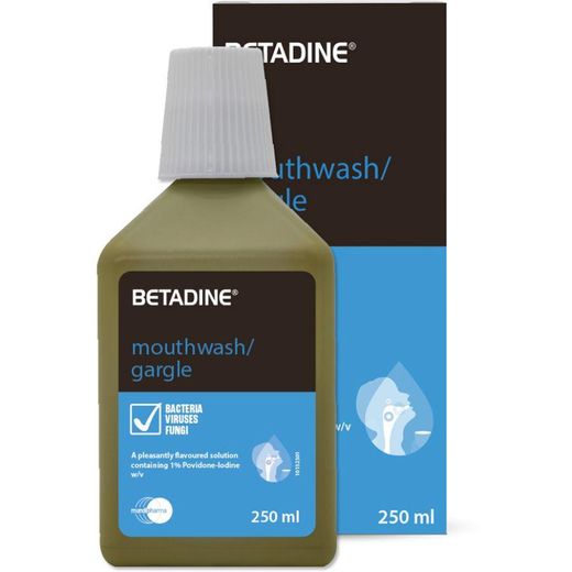 Betadine Mouth Wash Gargle 250 ml