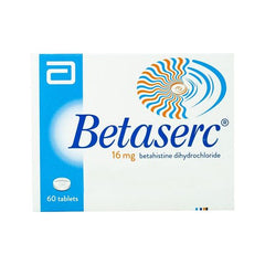 Betaserc 16 mg 60 Tablets