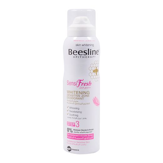 Beesline SensiFresh Sensitive Zone Whitening Deodorant, 150ml