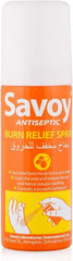 Savoy Antiseptic Burn Relief Spray, 50ml