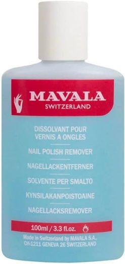 Mavala Blue Nail Polish Remover 100 ml