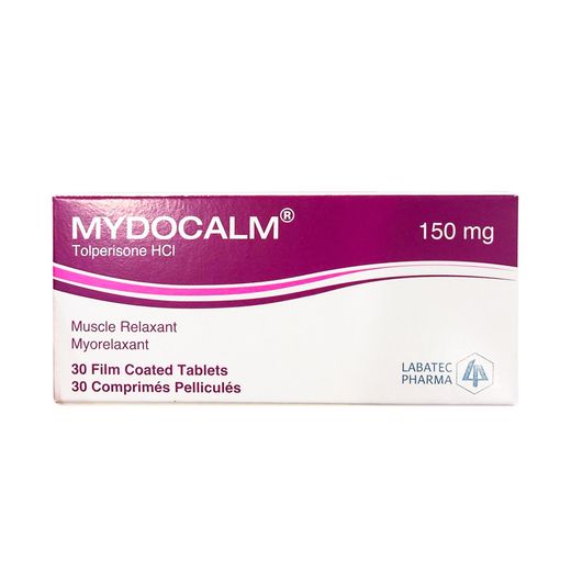 Mydocalm 150 mg 30 Tablets