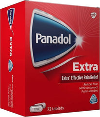 Panadol Extra With Optizorb 72 Tablets