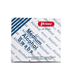 Prime Medium Alcohol Swabs, 200 Swabs