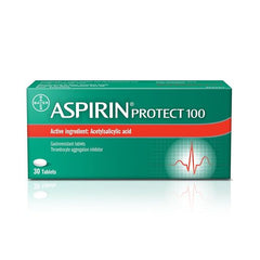 Aspirin Protect 100Mg Tablets, 30 Count