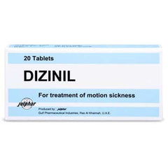 Dizinil 50Mg Tablets, 20 Count