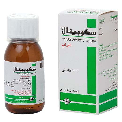 Scopinal with Hyoscine-N-Butyl Bromide Antispasmodic Syrup, 100ml