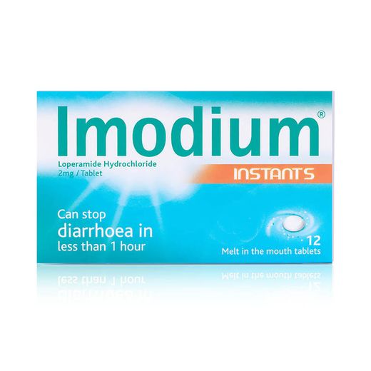 Imodium Instant 2mg Tablets, 12 Pieces