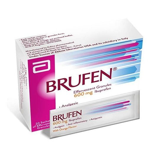 Brufen 600mg Ibuprofen Granule Sachets 20 per pack