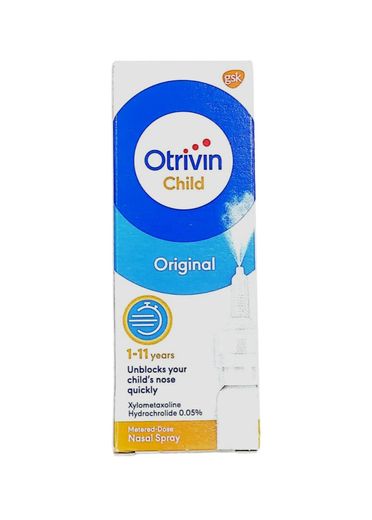 Otrivin Child Metered Dose Nasal Spray 0.05%, 10ml