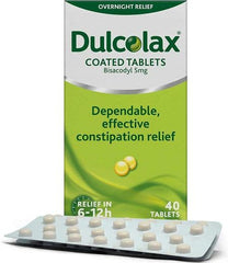 Dulcolax 5 Mg Tablets 40 Pieces