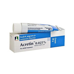 Acretin Cream 0.025%, 30g