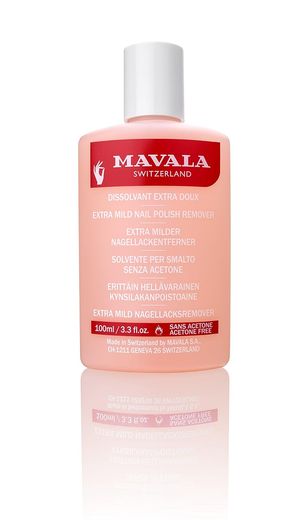 Mavala Nail Polish Remover Pink Extra Mild 100 ml