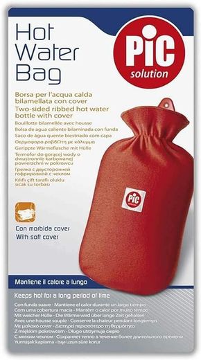 Pic Solution Hot Water Bag With Cover 1 Pc