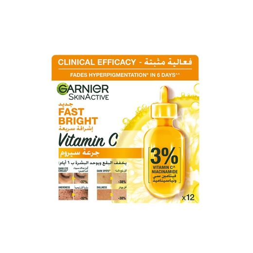 Garnier Fast Bright Vitamin C Serum Ampule 1.5Ml