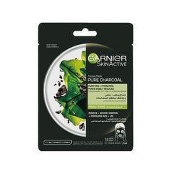 Garnier Charcoal and Algae Hydrating Face Sheet Mask, 32g