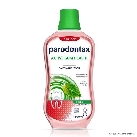 Parodontax Mouthwash Daily Gum Care Herbal, 500ml