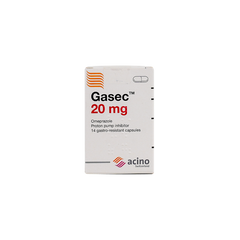 Gasec 20 mg Tablets 14s