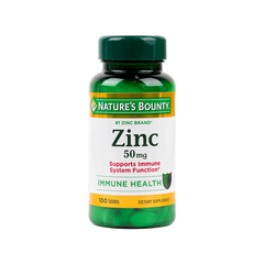 Nature's Bounty Zinc 50 mg 100 Caplets