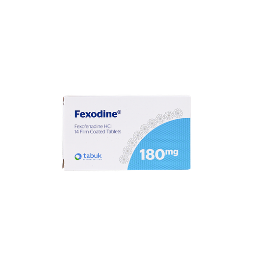 Fexodine 180mg, 14 Tablets