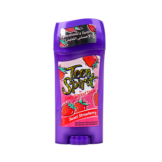 Lady Speed Stick Antiperspirant Teen Spirit Sweet Strawberry Deodorant, 65g