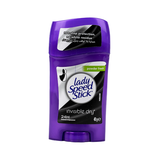 Lady Speed Stick Invisible Dry Fresh Antiperspirant Deodorant Powder, 40g