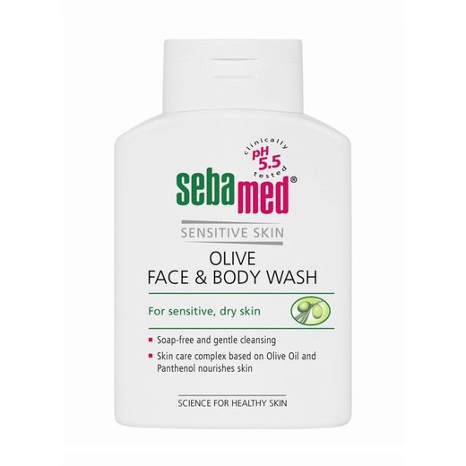 Sebamed Olive Liquid Face & Body Wash, 200ml