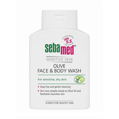 Sebamed Olive Liquid Face & Body Wash, 200ml