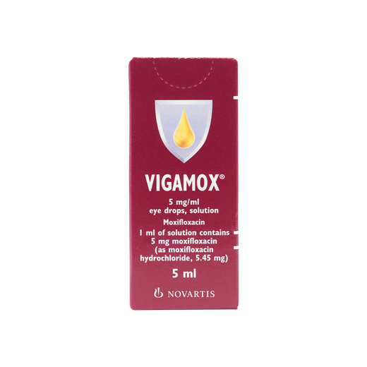 Vigamox 0.5% Ophthalmic Solution, 5ml